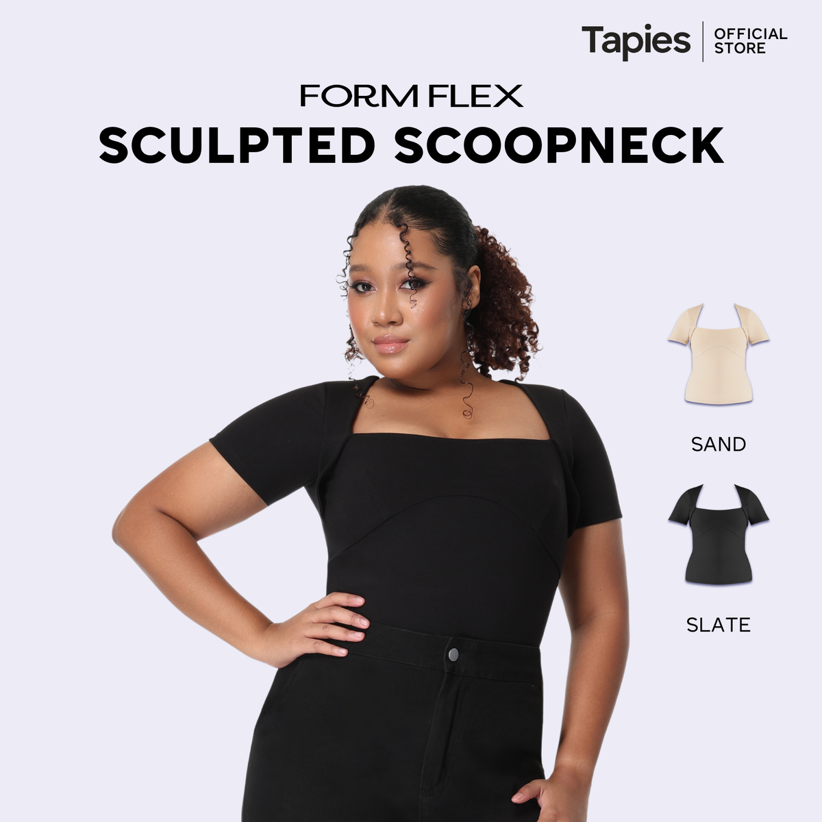Form Flex Sculpted Scoopneck