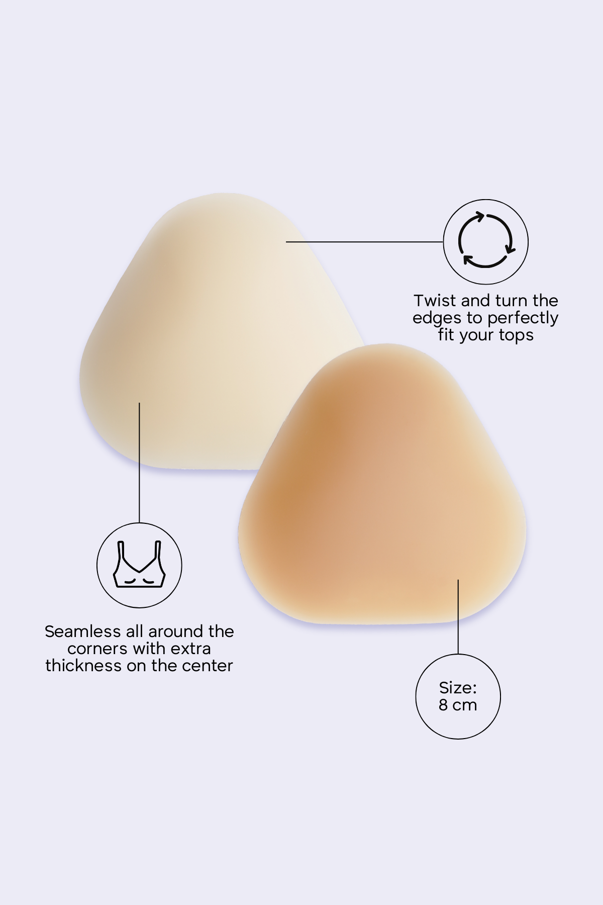 Triangle Nipple Cover-Ups
